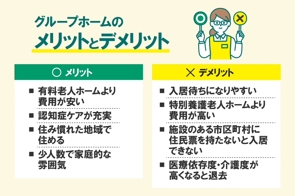 有料老人ホームのメリットとデメリット