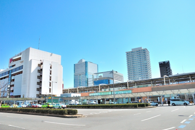 静岡駅の風景