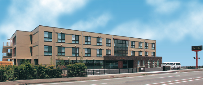 ぺリデ下川原の施設外観