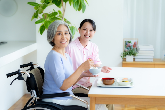 老人ホームに入居された方の実例